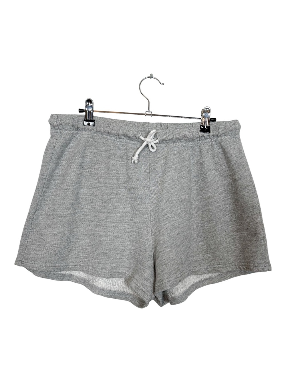 Perfectwhitetee Grey Knit Lounge Shorts